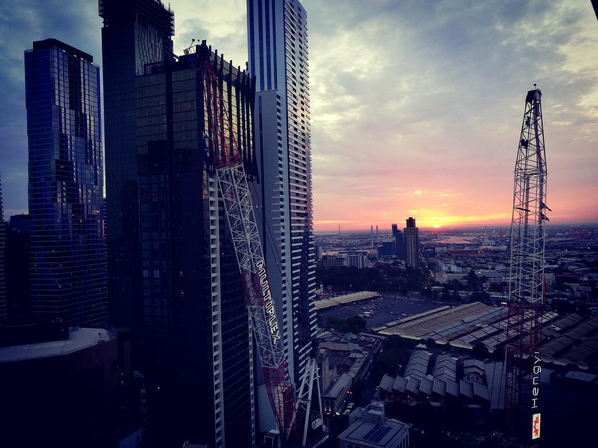 Ferienwohnung Hfn Heart Of Melbourne Cbd Exterior foto